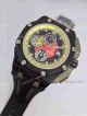 Replica Audemars Piguet Watch Red Dial Yellow Bezel Black Leather  (3)_th.jpg